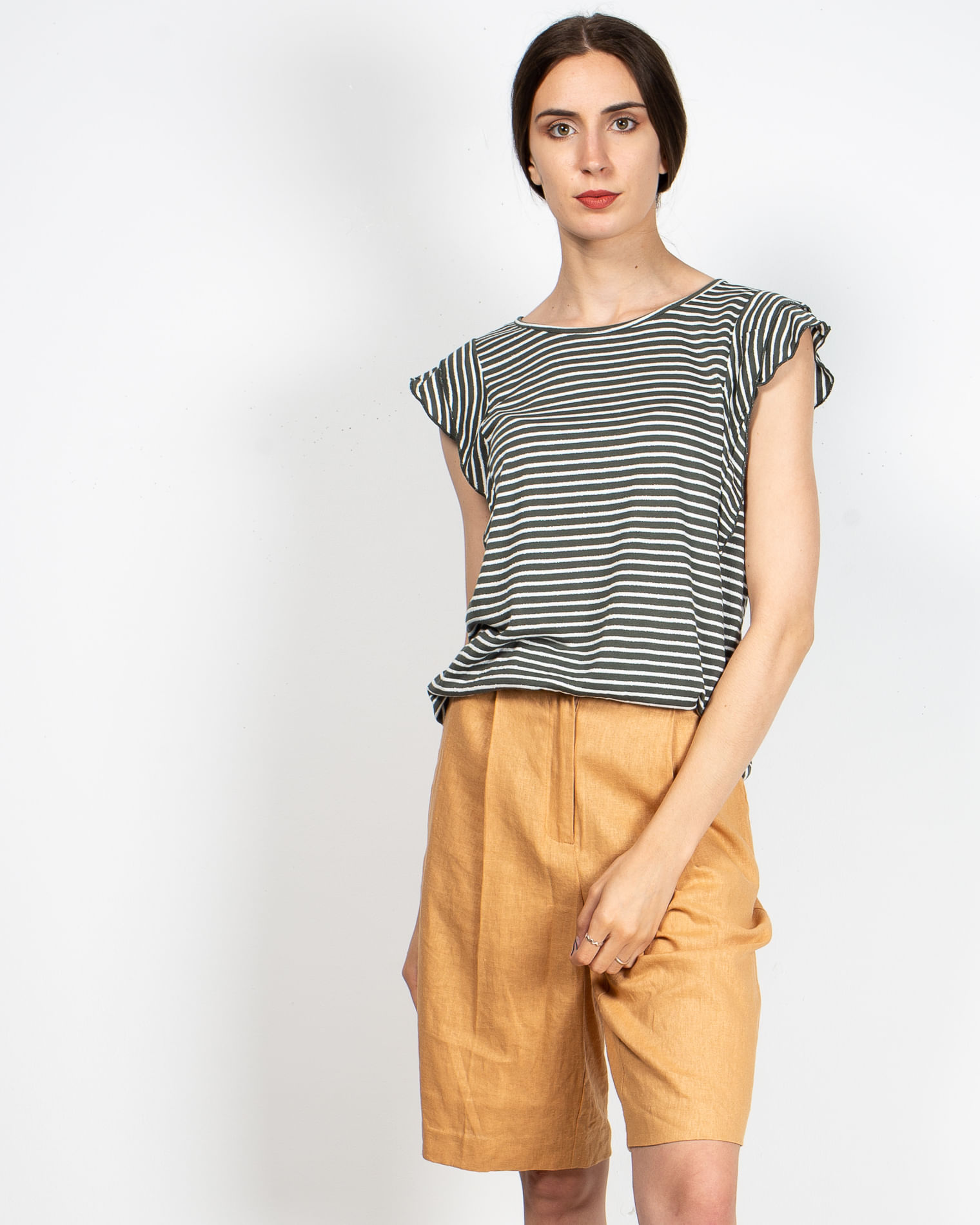 Bluza EDC cu maneca scurta si dungi 2107901815