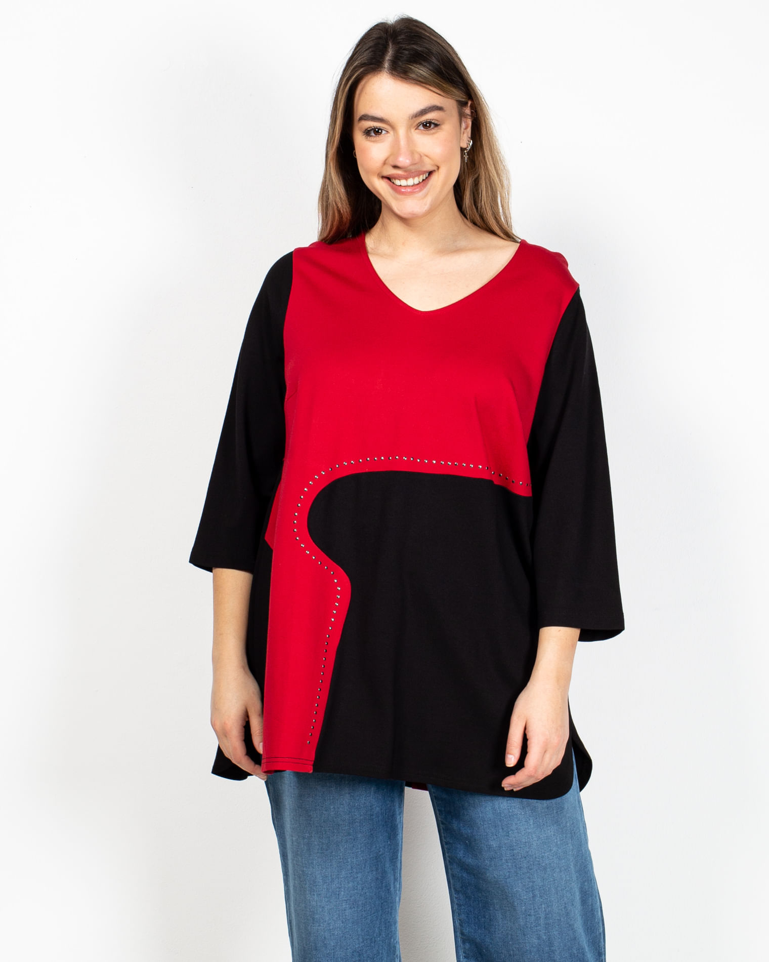 Bluza Sempre piu cu maneca trei sferturi 212630112