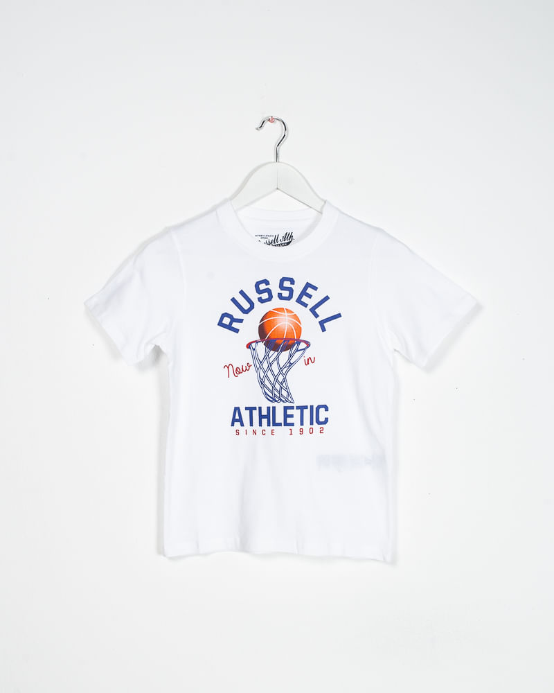 Tricou Russell Athletic din bumbac cu imprimeu pentru baieti 22YEL01076 22YEL01076