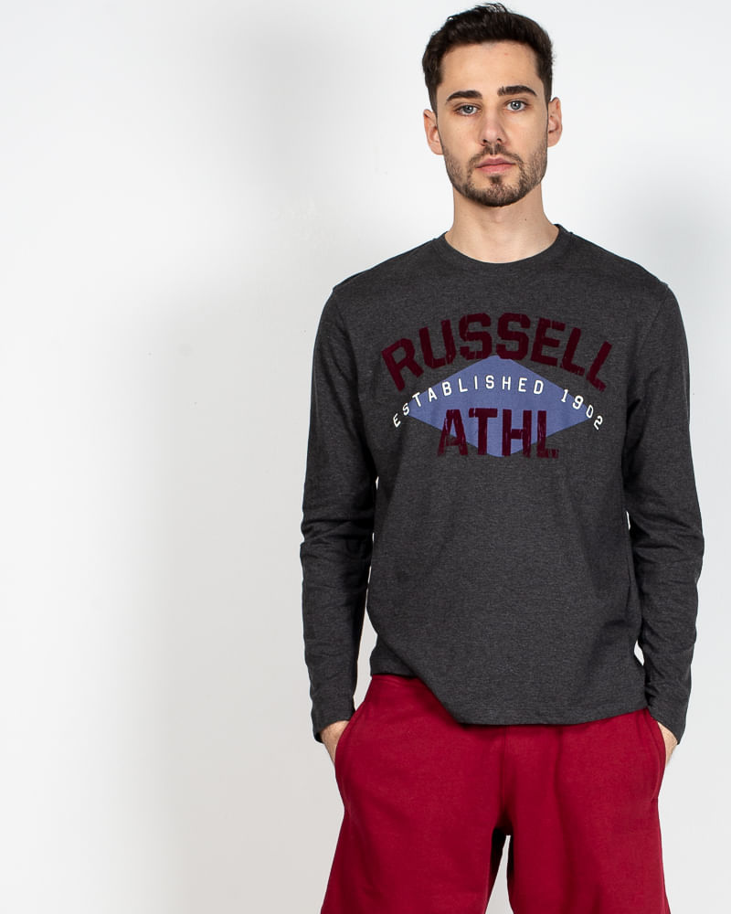 Bluza Russell Athletic cu maneca lunga 22YEL01131 22YEL01131