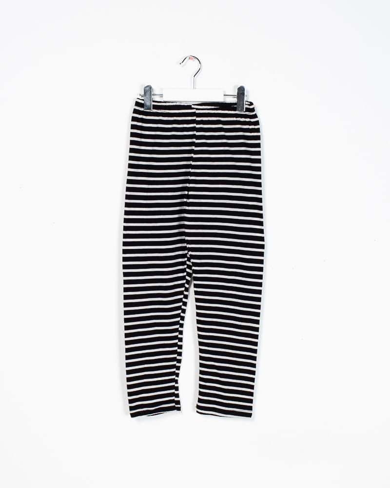 Pantaloni de pijama cu dungi pentru fete 22MUR02012