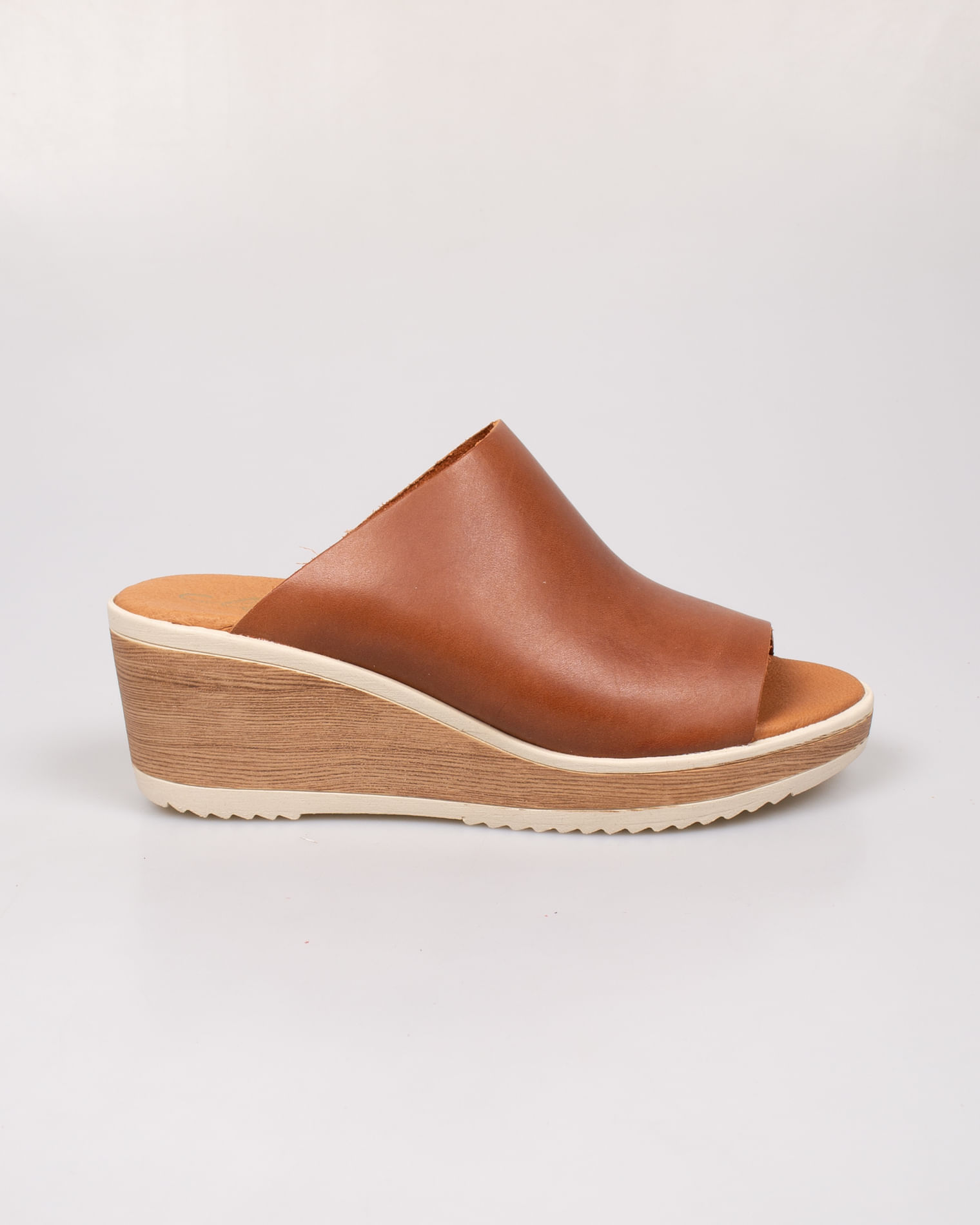 Sandale comode din piele naturala cu talpa inalta 22BOT01001