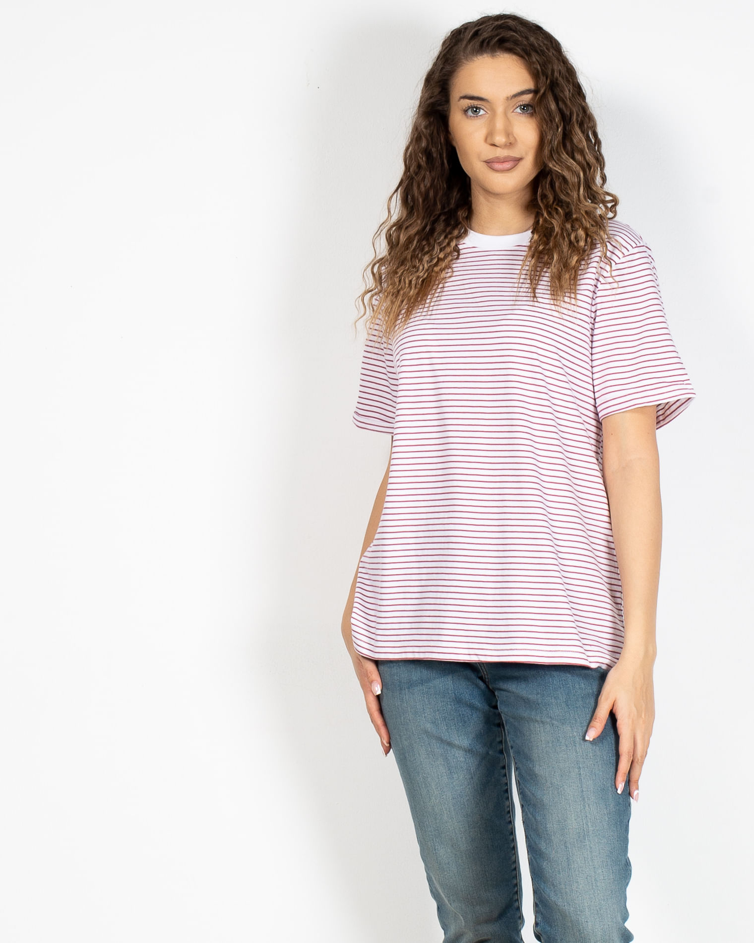 Tricou casual din bumbac 2107601086