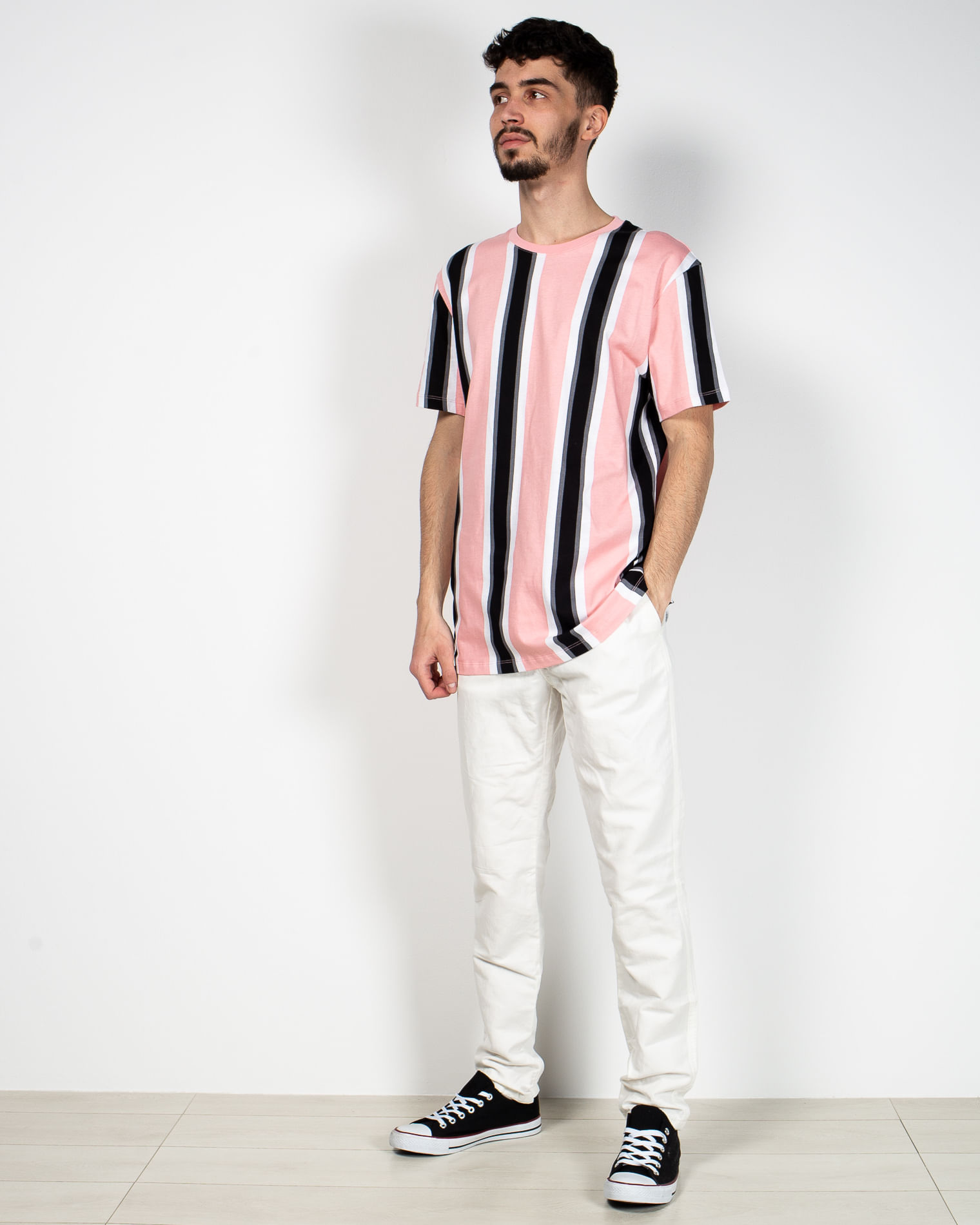 Pantaloni slim cu talie elastica si buzunare 22KOS57007