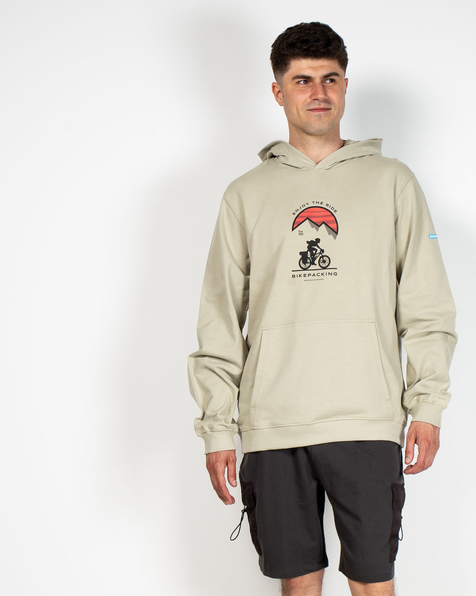 Hanorac din bumbac cu imprimeu 22KOS75029