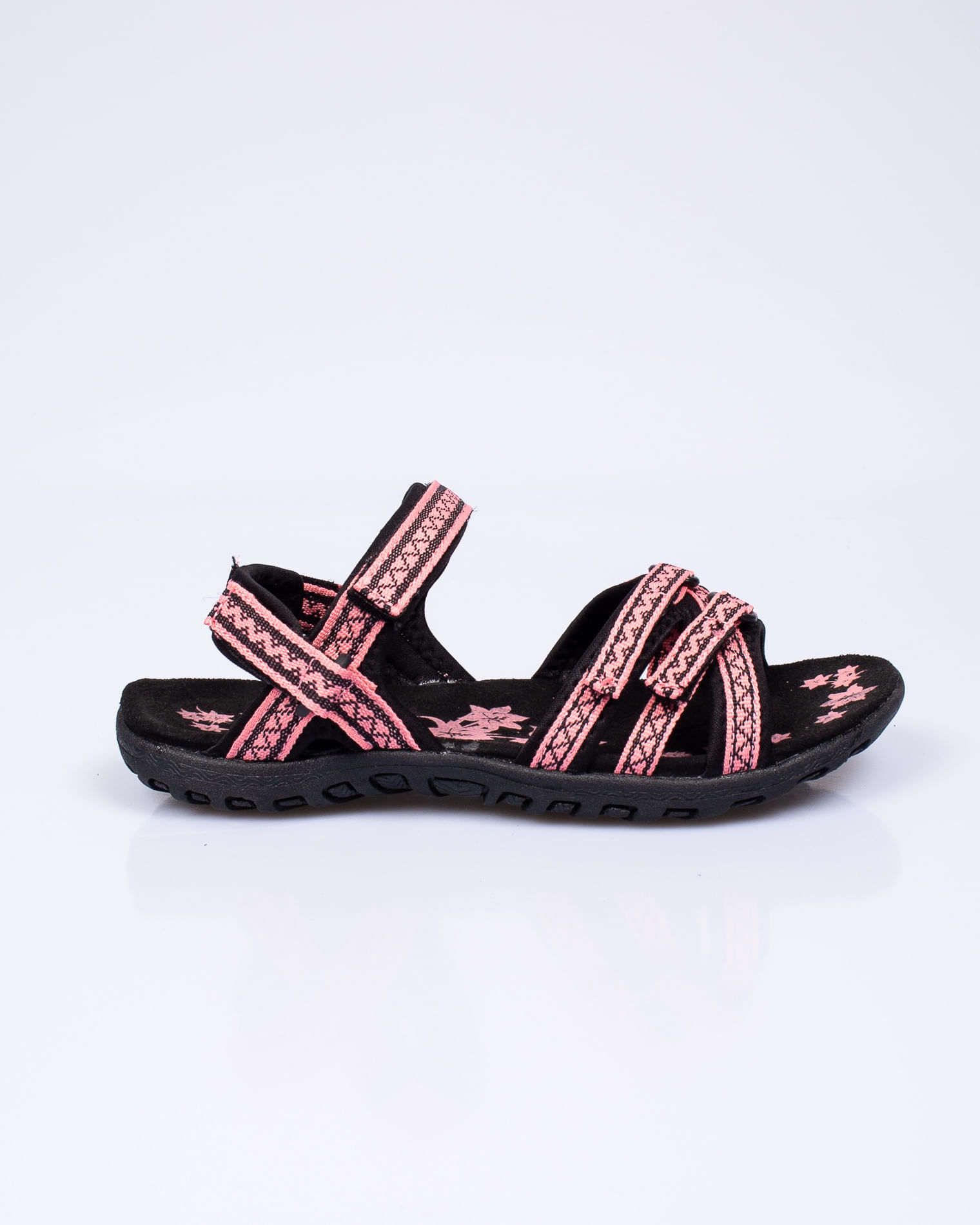 Sandale casual cu banda velcro si talpa joasa pentru femei 22TEX01011