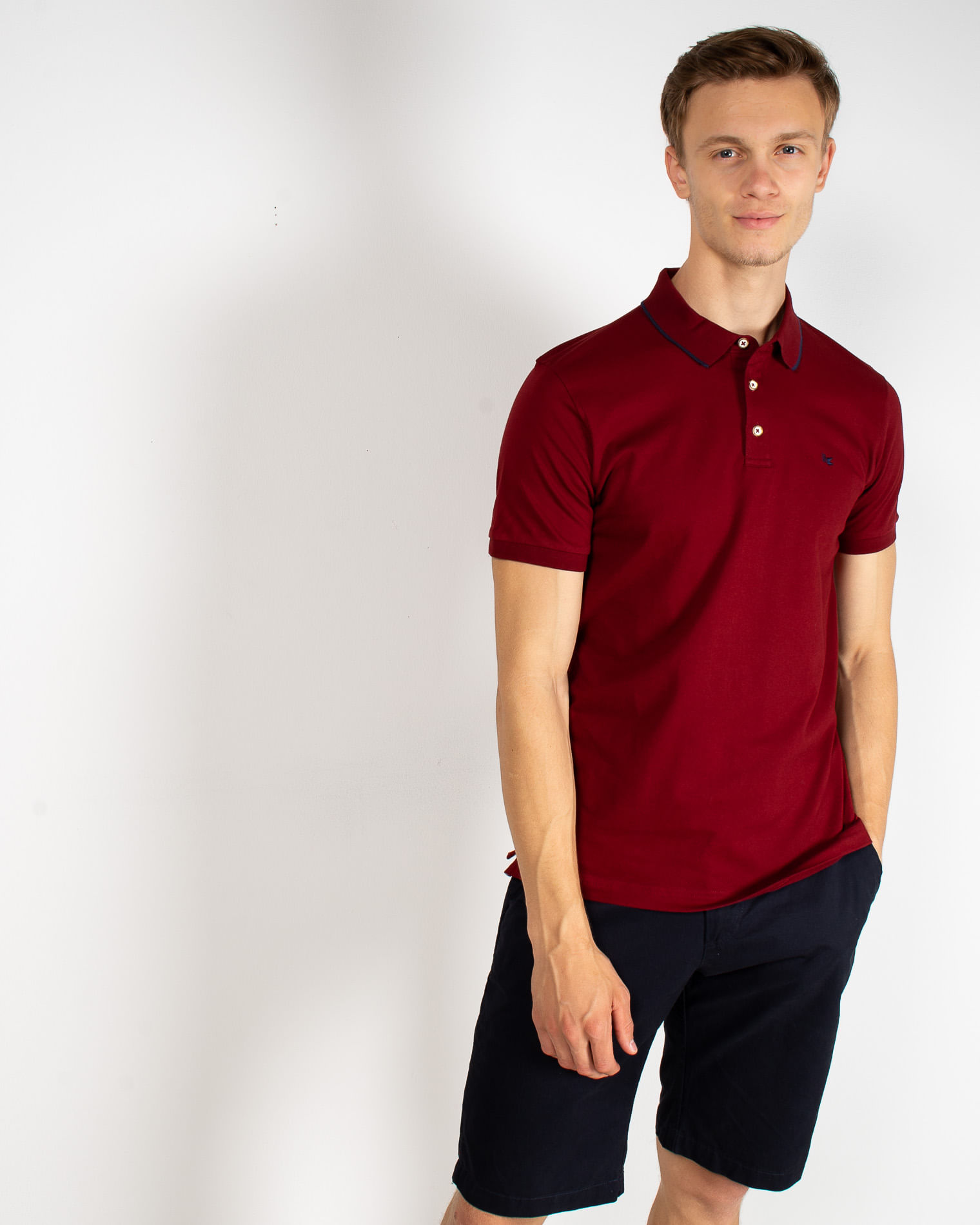 Tricou casual din bumbac cu maneca scurta 22ALN87001