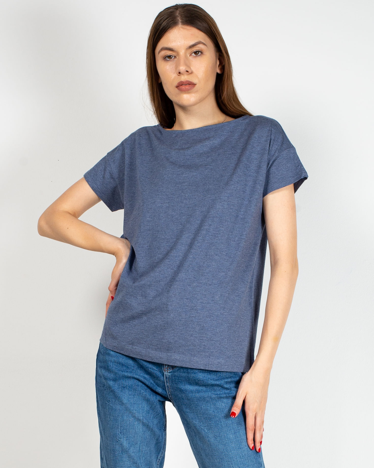 Tricou uni cu maneca scurta N200216007