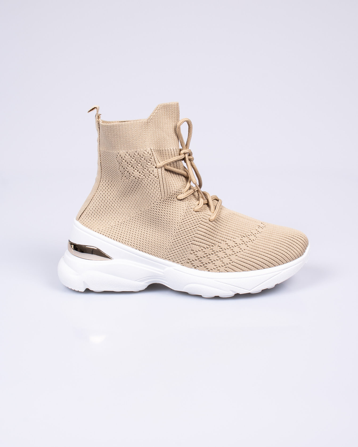 Pantofi sport inalti pe glezna cu siret 22BRO06006