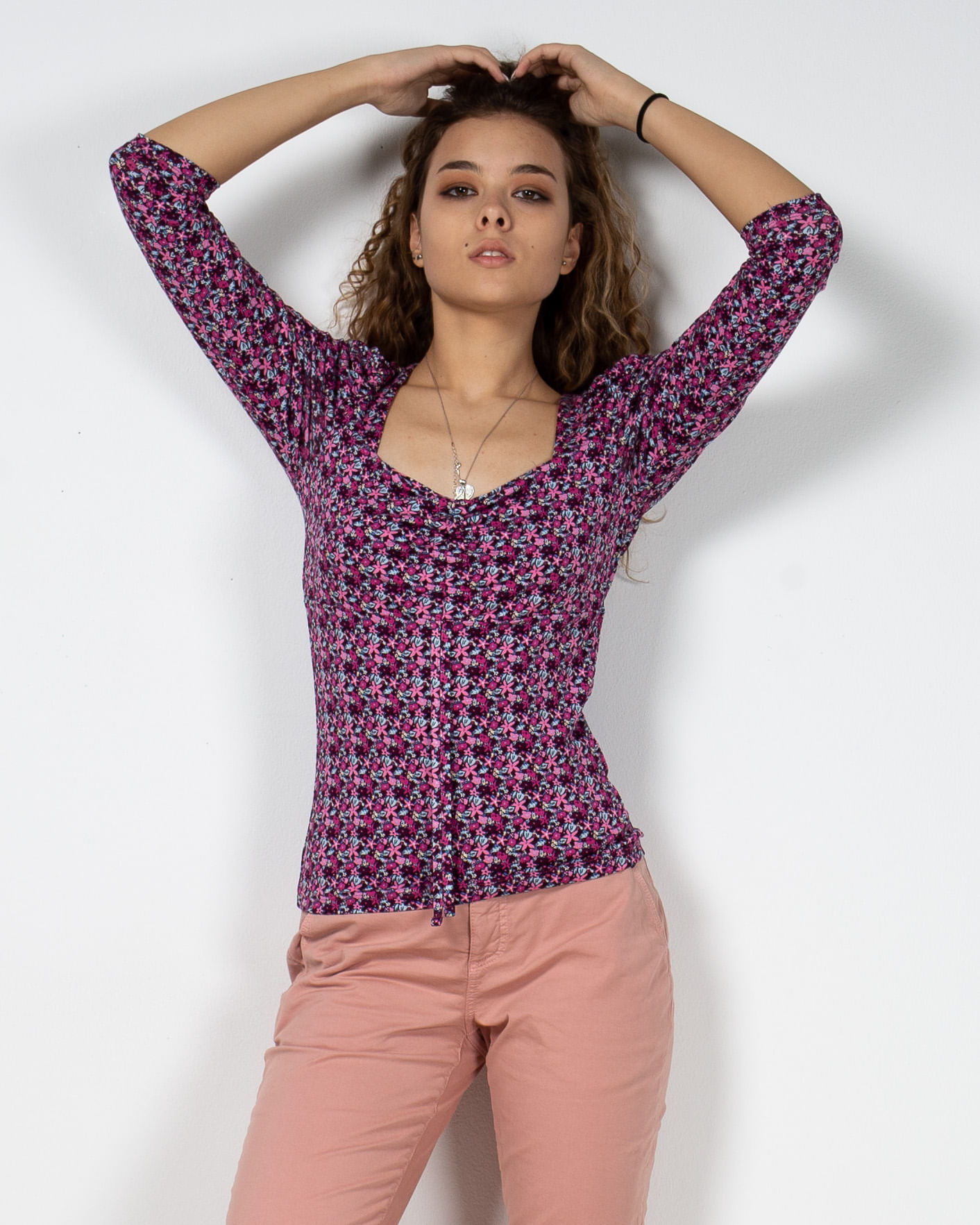 Bluza cu maneca lunga si imprimeu 22ALNA5003