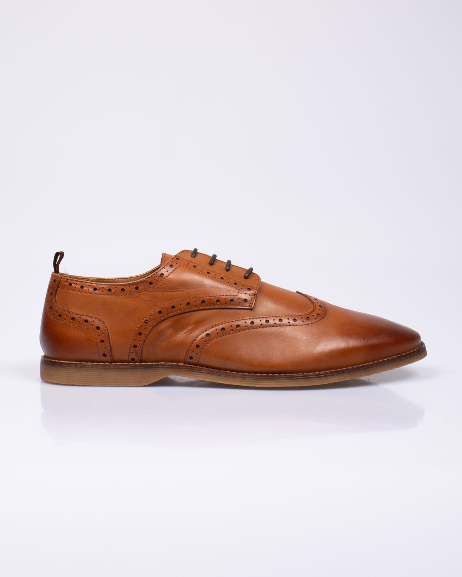 Pantofi din piele naturala cu model perforat pentru barbati N201217003 barbati