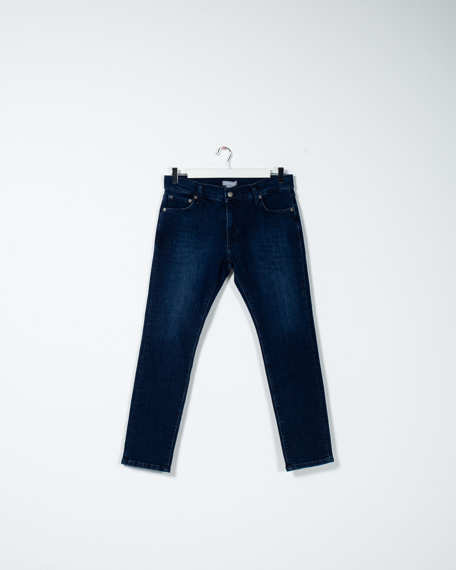 Jeans conici din bumbac cu buzunare pentru barbati 23KOS41018
