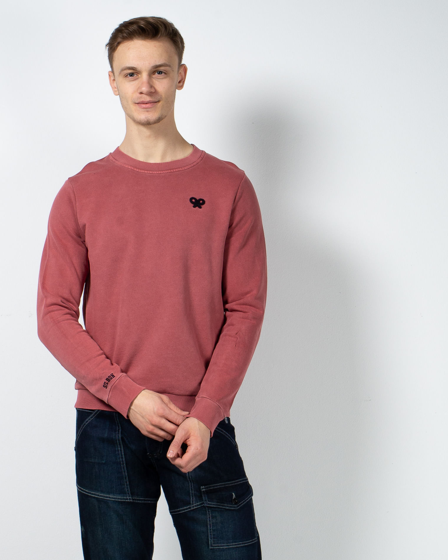 Bluza din bumbac cu maneca lunga 23KOS83002