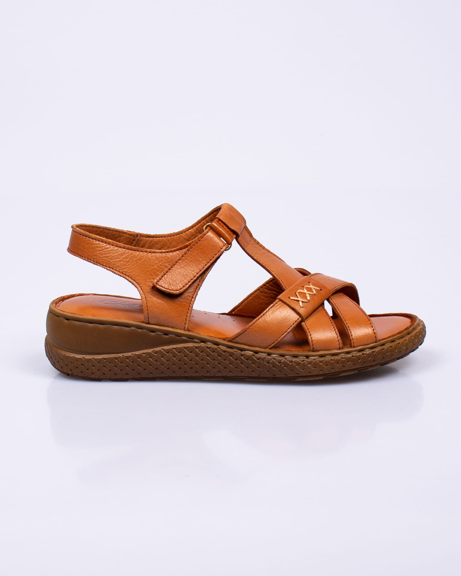Sandale comode din piele naturala cu talpa groasa 23ASE04035
