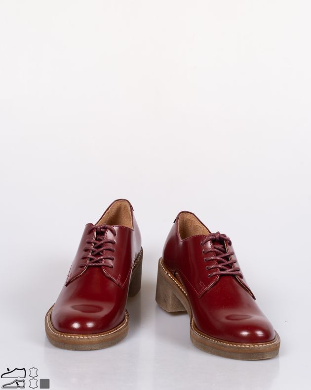 Pantofi Din Piele Naturala Cu Sireturi 1951702009 Miniprix